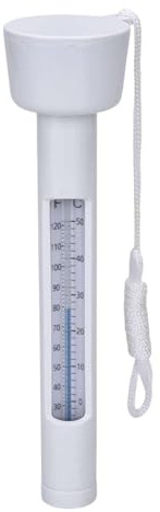 Schwimmendes Pool Thermometer, Teich Thermometer Mit Seil, 0-50℃ Schwimmendes Wasserthermometer Zubehör Für Innen Außen Pool Spa Aquarium