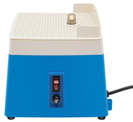 Poyujkyhr Ponceuse à verre 220 V 65 W 4200 tr/min Moulin à verre coloré portable avec foret diamanté Alimentation automatique en eau Ponceuse électrique pour verre et céramique