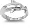 Kleine Schätze - Damen-Ring/Verlobungsring - 925 Sterlingsilber - Delphine