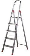 Rolser 2445C5 - Escalera Norma 5 Peldaños