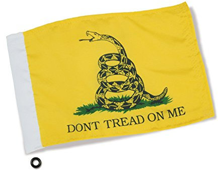 Show Chrome Accessories 4-240GD Flagge Don't Tread On Me, 15,2 x 22,9 cm