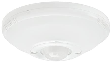 Maxxima Ceiling Mount 360° PIR Occupancy Sensor, Hardwired Motion Sensor