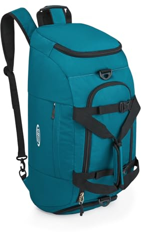 G4Free 40L Faltbare 3-Wege-Reisetasche Sporttasche mit Schuhfach Herren Damen Gym Bag Gepäck für Sport Fitness Gym Urlaub