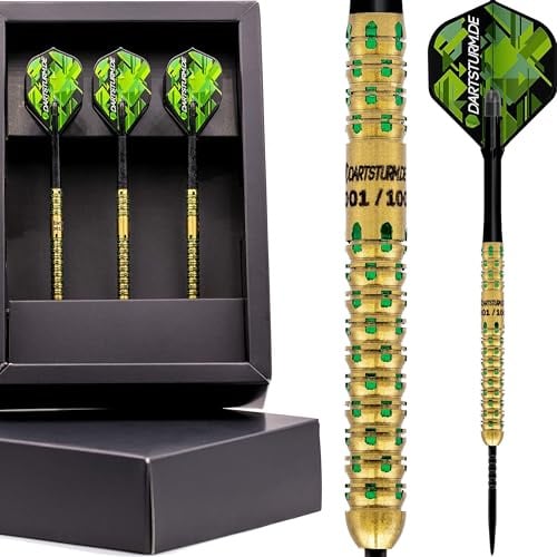 DartSturm.de - Jason Limitierte Gold Edition - Steeldart Gesamtgewicht 23