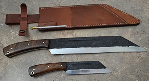 La pista por encargo del carril forjó los cuchillos de Seax del estilo de Viking Combo (SR 16)