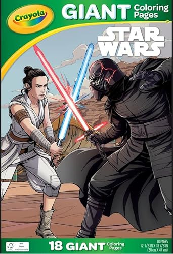 Crayola Riesige Malvorlagen, 32,4 x 49,5 cm (Star Wars)
