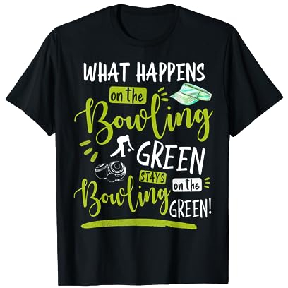 Funny Lawn Bowls Idea For Women & Lawn Bowling T-Shirt