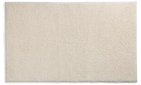 kela Badematte rutschfest 50 x 80 x 1,5 cm Maja, Badezimmerteppich beige, waschbar, recyceltes Polyester, Flauschiger Badvorleger
