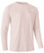 Rdruko T-shirt respirant à manches longues pour homme - Séchage rapide - Pour la course à pied, le sport, la gym, la pêche - Protection UV, rose clair, 3XL