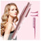 Tenazas Para Rizar El Pelo, 32mm Rizadora Para Cabello, 4 Ajustes De Temperatura Anti Escaldado Rizador De Pelo Profesional, Para Todo Tipo De Cabello,Pink