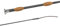 JA Horse Fleck Feldmann Balance Premium Pferd Reiten Dressurgerte Gerte Reitgerte (110 cm, schwarz)