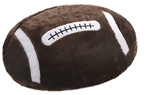 IPENNY Plüsch American Football Dekokissen Flauschige Kissen Stuhlkissen Fußballliebhaber weiche Sport Ball ZGeburtstag Party Geschenk Sport Themen Party Dekoration 55 x 35 cm