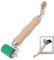 Hemore Rouleau de Couture, Rouleau de toiture en Silicone de 40 mm avec Rouleau de Penny de détail de 0,24 Pouce, Outil de lissage du Papier Peint résistant à la Chaleur pour Le soudage PVC/TPO/EPDM