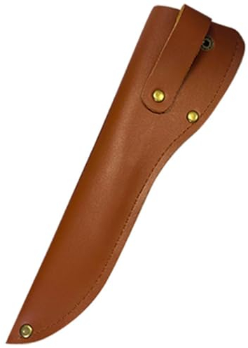 D.X&PZLS 9 Zoll Leder Messer Scheide, Messer Edge Guards Messer Scheide Sleeves Messer Holster Messer Zubehör Werkzeug für 8 Cutting Blade Knife