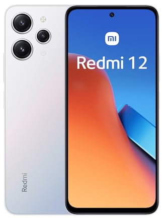 Xiaomi MOVIL Smartphone REDMI 12 8GB 256GB Polar Silver