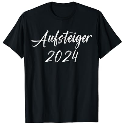 Aufstieg 2024 Mannschaft Aufstiegsfeier Aufsteiger Motive T-Shirt
