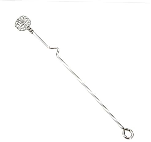 GRIRIW 3 Piezas agitador de Jarabe cucharas para Jarabe de Cafe agitador de Miel Cuchara para Remover Miel Acero Inoxidable Varilla agitadora remitente Reutilizable