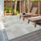 the carpet Lagos robuster Outdoor Teppich, modern, Wetterfest & UV-beständig, für Balkon, Terrasse und Wintergarten, Aber auch für die Küche geeignet, flachgewebt, Multi 1, 60 x 110 cm