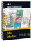 A4 Sketch Book, Mixed Media Sketchbook 60 Sheets / 120 Pages, 160GSM, Spiral Artist Sketch Pad for Sketching Drawing, Pastel, Acrylic, Craft