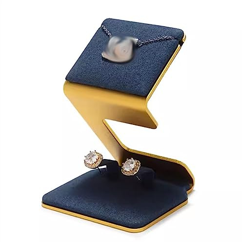 Soporte organizador de joyas, soporte de exhibición de collar cubierto de terciopelo, organizador de joyas colgante, soporte de exhibición para pendientes, estante de accesorios colgantes para escap