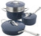 ProCook Soho Non-Stick Induction Pan Set (Blue, 4 Piece) 10 Year Guarantee