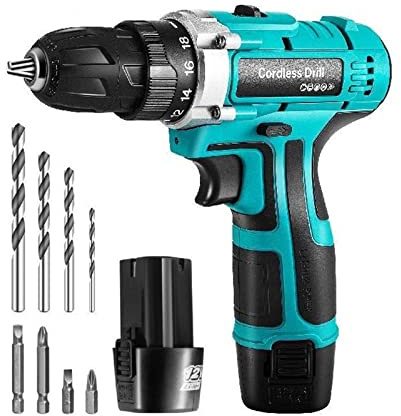 20V Cordless Drill Electric 2/5in Brushless Screwdriver Mini Wireless Power Driver DC Lithium-Ion Battery Driller Tools