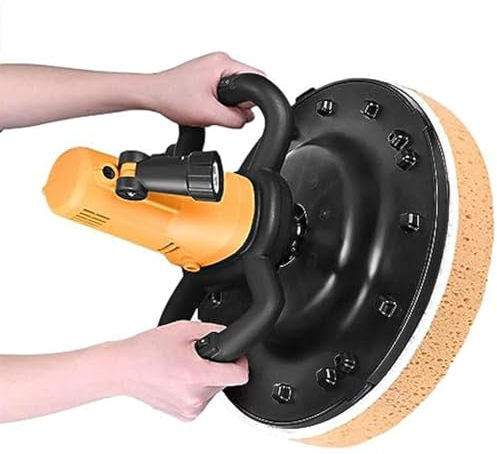 Ponceuse à béton électrique, ponceuse portative for plafond de cloison sèche, machine à truelle électrique à vitesse variable for plâtre de mortier de ciment, machine à polir les murs