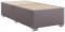 vidaXL Bettgestell, Bettrahmen mit Lattenrost, Polsterbett Bett für Schlafzimmer, Einzelbett Schlafzimmerbett, Grau 90x200cm Kunstleder