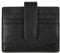camel active Herren Kartenetui aus echtem Leder Schwarz, Menswear-S