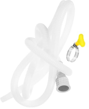 KONTONTY Tubo Di Prolunga Per Condensa Da 1 5 M Connettore in Plastica Per Lavatrice E Prese
