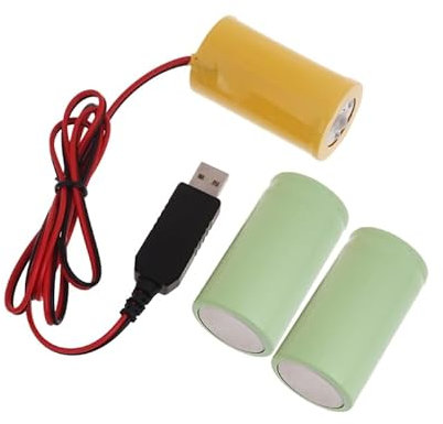 YUGSHNKFC Power Converter 3x1.5V LR20 D Cell Batteries Eliminators, for Flashlights and Portable Devices as a Conductor