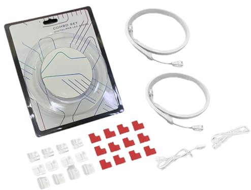 XAGMODSHN CMBO Light ARGB Computer Cases Decoration LED Set 400mm Lamp Tape 5V 3PIN ARGB Port Motherboard