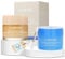 Laniege Lip Sleeping Mask Vanilla 20g and Mini Skincare Water Sleeping Mask 15ml with Silicone Lip Applicator Brush Bundle, Hydrating Lip Masks, overnight mask, lip mask set