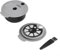 Sumsoctober Kit de dosettes de café rechargeables compatibles Bosch pour Tassimo, capsules durables de 12 g avec couvercles, cuillère et brosse de nettoyage