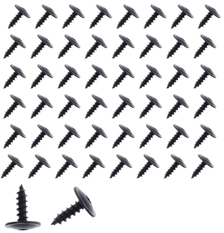 Dstarymnix Blechschrauben M5x16mm Torx, 50 Stück Karosserieschrauben, Selbstschneidende Schrauben für Auto Schutzbleche, Radabdeckungen, Stoßstangen, M5 Schrauben, kompatibel mit Audi; mit Volkswagen