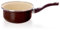 Cacerola esmaltada marrón 16 cm 1 L