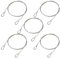 5PCS Security Cable, Rope Lanyard Lock Security Chains Stage Light Safety Cables Wire Ropes, Security Portable Cable Chain for Outdoor Gates Stage Lighting Luggage Lock