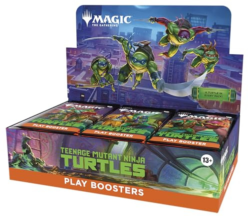Magic: The Gathering | Teenage Mutant Ninja Turtles - Play Booster Box | 30 Packs | Collectible Trading Card Game