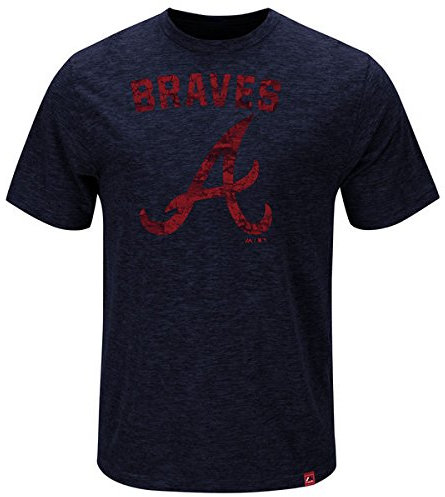 Majestic MLB T-Shirt Atlanta Braves Hours and Hours Baseball (S)