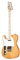 J&D TL Linkshänder E-Gitarre, Natural Finish, Erle-Korpus, Ahornhals, 22 Medium-Bünde, Ceramic Single-Coil-Tonabnehmer, Gewicht 2,5-5 kg, Ohne Koffer/Gigbag