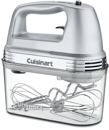Cuisinart Power Advantage Plus 9 vitesses mixeur à main avec étui de rangement 8.5 x 3.9 x 8.9 inches chrome