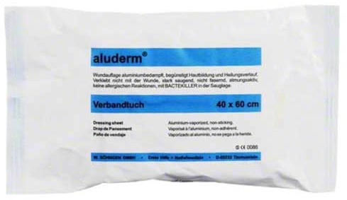 ALUDERM Verbandtuch 40x60 cm 1 St