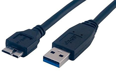 MCL 1,80 m USB 3.0 Stecker an Micro-B Stecker Kabel