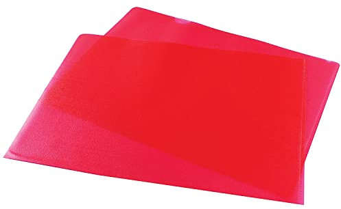 Whitebox A4 Cut Flush Folder - Red (Pack of 100)