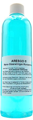 FSProdukte Nano Glasreiniger Glas Reiniger geeignet für Vorwerk Fensterreiniger VG100 VG100+ MF100 und Fensterwischer Fensterabzieher 500ml Flasche