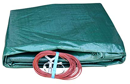 weixe lbaumer invernale Telo di copertura per piscine rotonda Ø 6,0 m