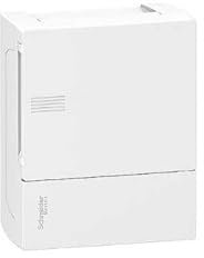 Mini coffret PRAGMA - 1x6 mod. - portillon opaque blanc - born. terre