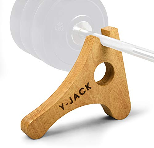 Yes4All Deadlift Jack/Barbell Stand for Weight Training, Deadlift Exercises, Powerlifting, Suitable for Loading and Unloading Heavy Barbell Plates