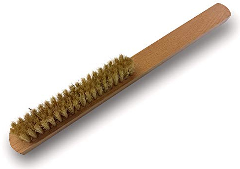 Brosse fine de bijoutier | Garnissage soie | Nettoyage et brossage des bijoux, argenterie et objets d'art fragiles | Kibros 8BJSb