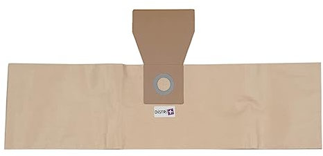 Distri+ - Sac aspirateur Compatible Karcher NT501, NT551, 69040450, 6.904-045.0 - Pochette de 5 Sacs Papier